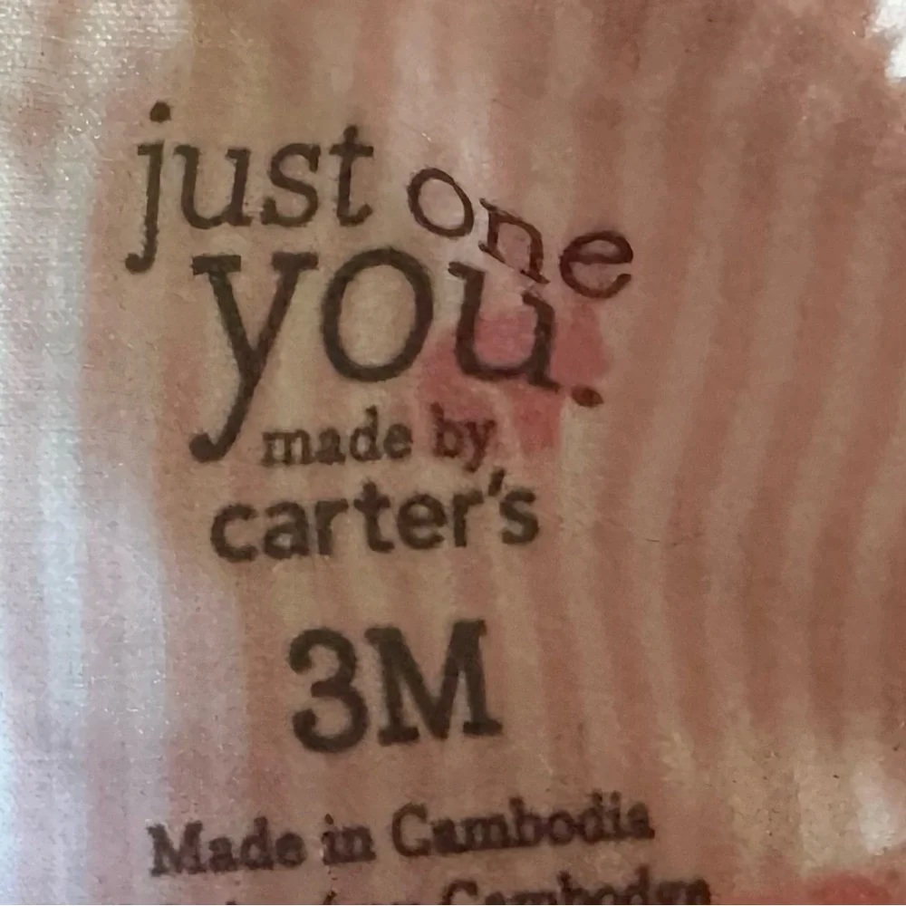 Carter's Pink and Yellow Onesies